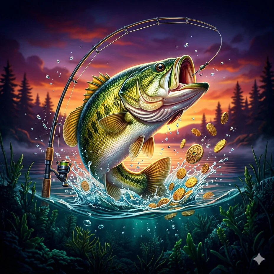 Big Bass Bonanza slot på Holyluck Casino